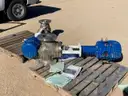 Flowserve Valtek Mark One Linear Globe/Angle Control Valve With Rotork CMQ - Part-Turn Electric Actuator