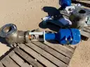 Flowserve Valtek Mark One Linear Globe/Angle Control Valve With Rotork CMQ - Part-Turn Electric Actuator