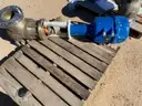 Flowserve Valtek Mark One Linear Globe/Angle Control Valve With Rotork CMQ - Part-Turn Electric Actuator