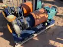 Pump Skids, Pinnacle-Flo, 3HP Electric Motor, 2 x 3/8" Pressure Switches, Centrifugal Pump, w/ Gearboxes, Gauges, 1 LOT
