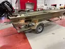 2016 Tracker 16' Jon Boat with Mercury Motor and Trailer