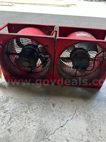 Lot of (2) Electric Exhaust/Ventilation Fans
