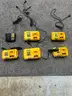 Lot of (5) 12-20V DeWalt Chargers