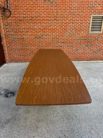 Woodgrain Laminated Conference Room Table