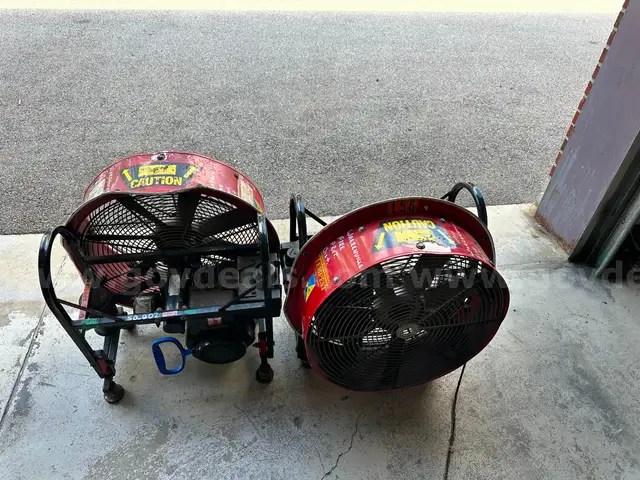 Lot of (2) Gas-Powered Ventilation Fans