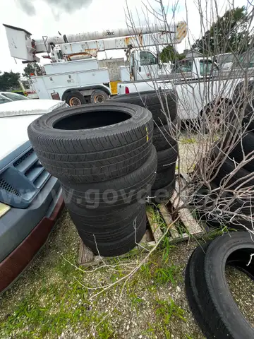 Lot of Ten Tires
