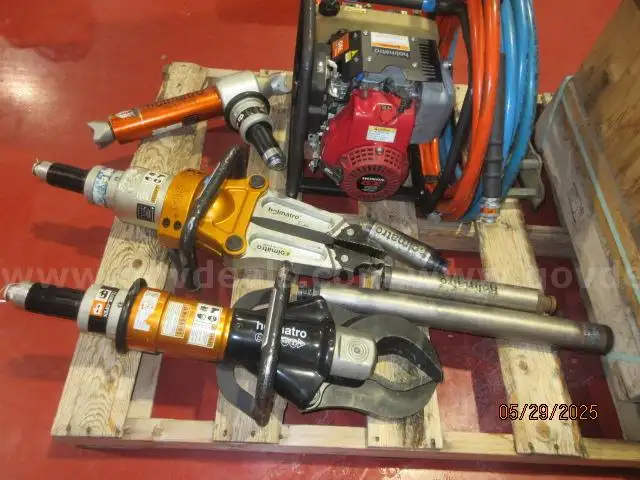 Lot of Holmatro Fire Service Rescue Tools - Quantity 10
