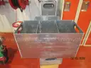 Lot of 7 Aluminum Storage Bins
