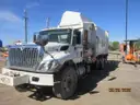 2009 International 7400 Garbage Truck MaxxForce Diesel - Labrie Packer