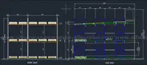 Lot of Pushback Pallet Racking
