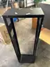 Black Metal Audio Rack