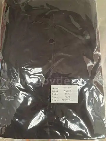 Lot of Black Table Clothes