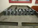 Lot of 9 Canon ZR 80 hand held camcorders.
