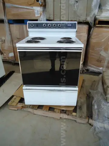 house hold stove and refrigerator.