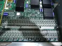 lot of circuit boards and scrap metal.
