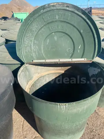 300 Gallon Trash Cans - Lot of 10