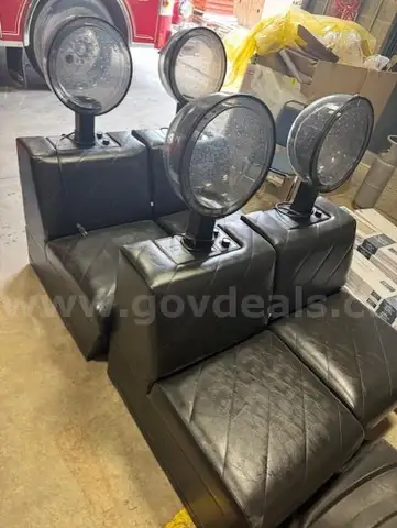 (4) Hooded Hair Dryer Chairs