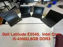 Lot of 4x Dell Latitude E5540 Laptops