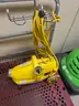LOT of 3x NSS M-1 &#x22;Pig&#x22; Portable Canister Commercial Vacuum Sweeper Vacuums (Yellow M1)