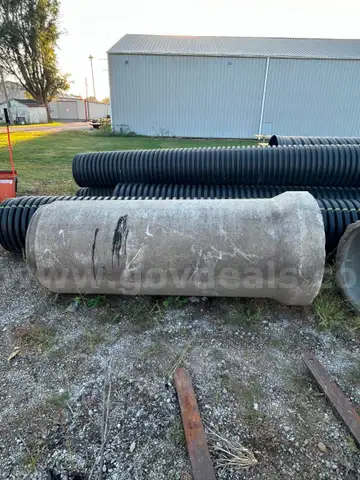 Two Concrete Culverts used a park for play