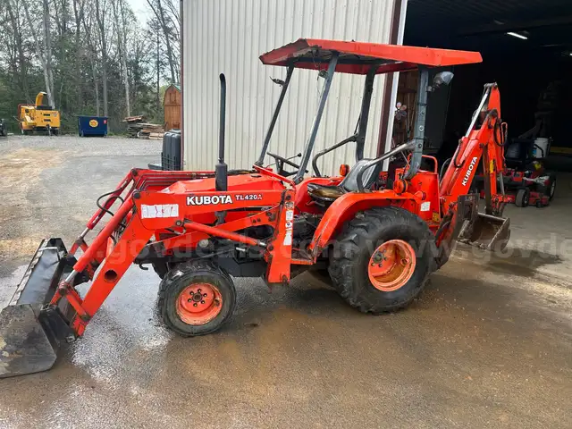 1995 Kubota B20BH Tractor w/ Front Loader &#x26; Back Hoe