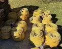 Lot of 38 - 5&#x201D; Fire Hose with Storz coupling