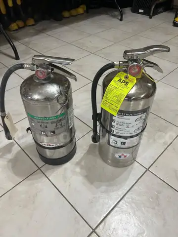 Lot of Two Fire Extinguishers