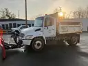 2007 Hino Conventional Cab Dump Truck w/Plow and Spreader