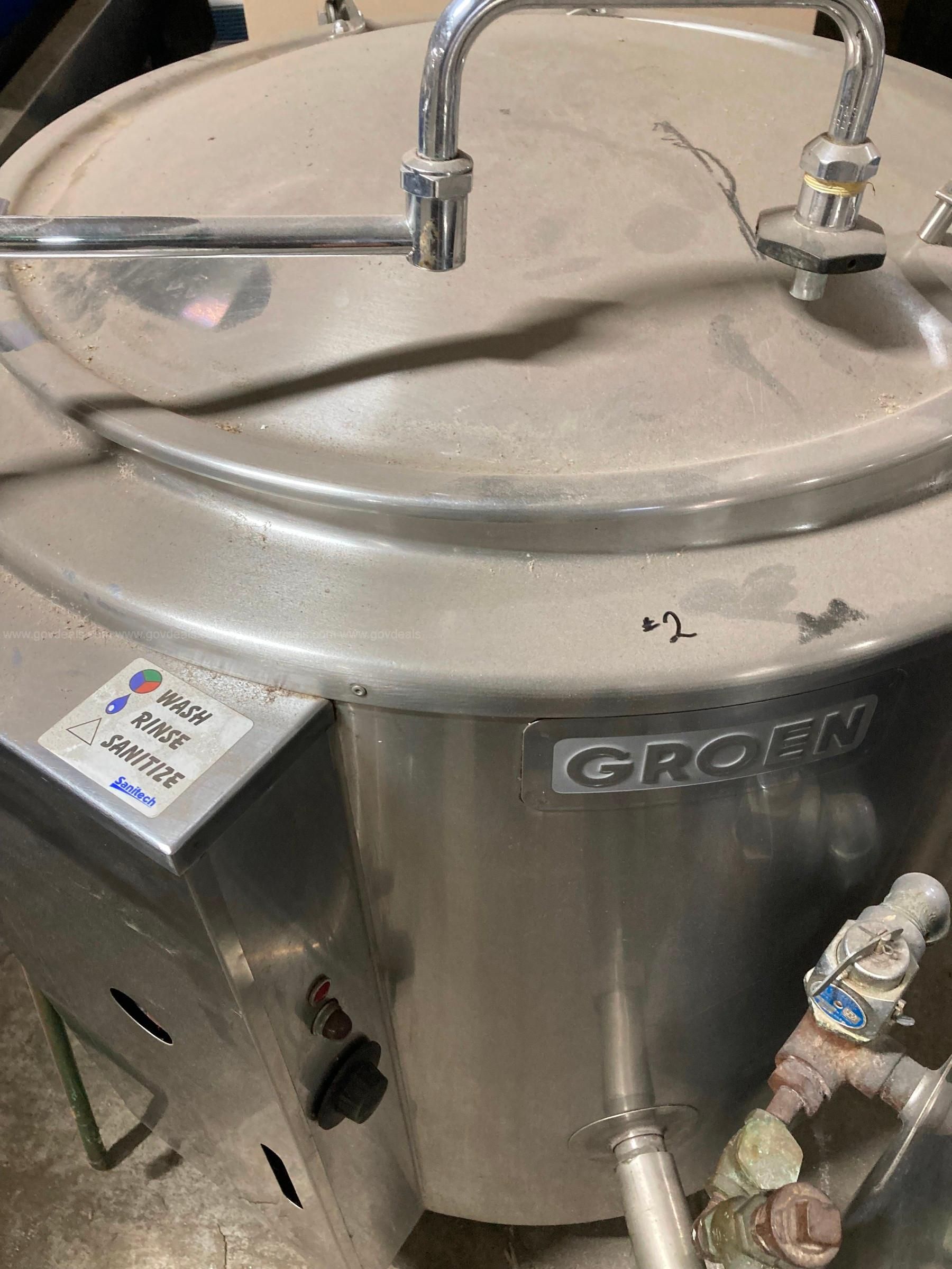 40 gallon steam outlet kettle