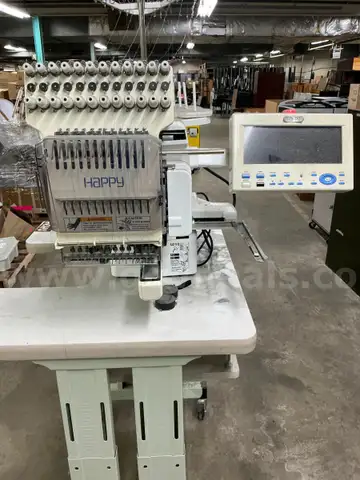 Happy embroidery machine