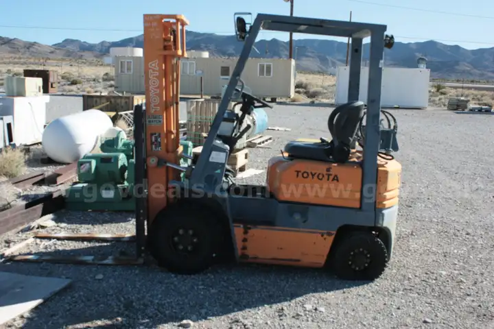 MSTS FY26-040: Toyota Forklift Model#42-5FG10