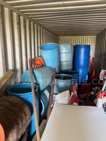Plastic 55 Gal Drums