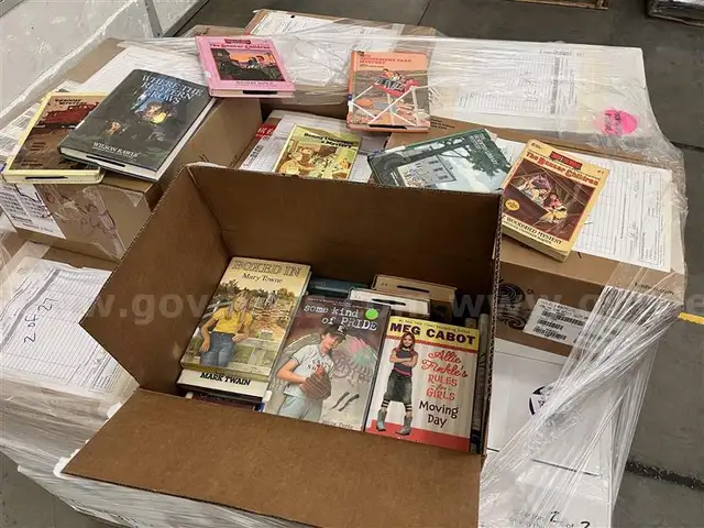 K-12 Library Assorted Books Lot A-625
