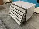 Rolling Cabinet Lot A-639