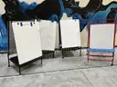 Whiteboard Art Easels Lot A-779