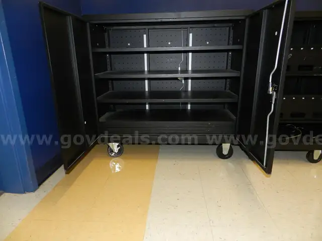 Two Technology Cabinets for Sale