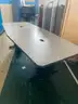 96 inch Tapered Conference Table - good shape.
