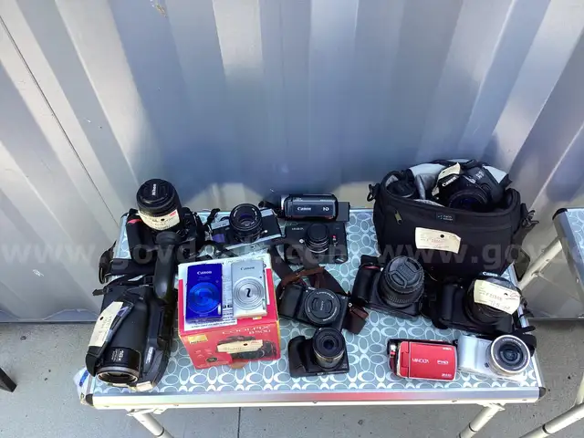 Lot of (80) Camera, Camera Equipment and Camera Accessories