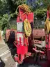 Lot of Four (4) Inoperable Rotary Portable Bus Lifts 