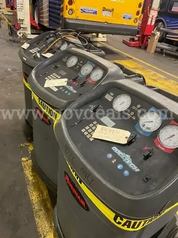 Lot of 5 Robinair 17800B Refrigerant Recovery Machine