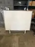 SMART BOARD MODEL 680 WITH HANGING RACKS ON WHEELS