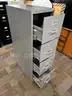 4 drawer file cabinet (gray)