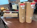 24&#x22; Kraft Paper Cutter &#x26; Kraft Paper Rolls