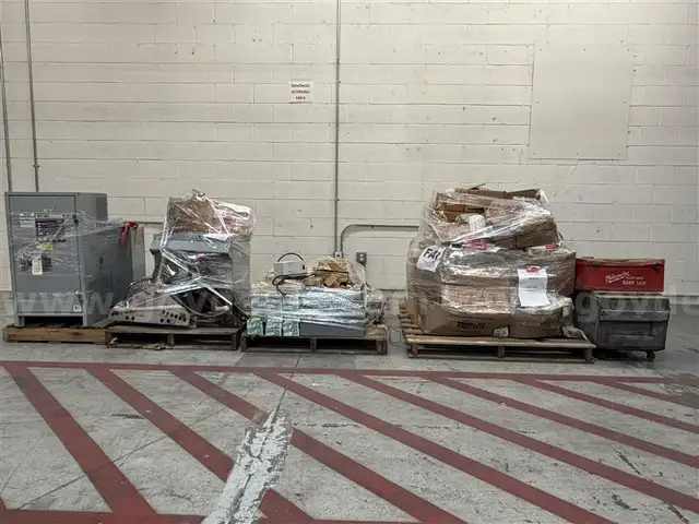 LOT OF VARIOUS PARTS FROM ELECTRICAL SHOP