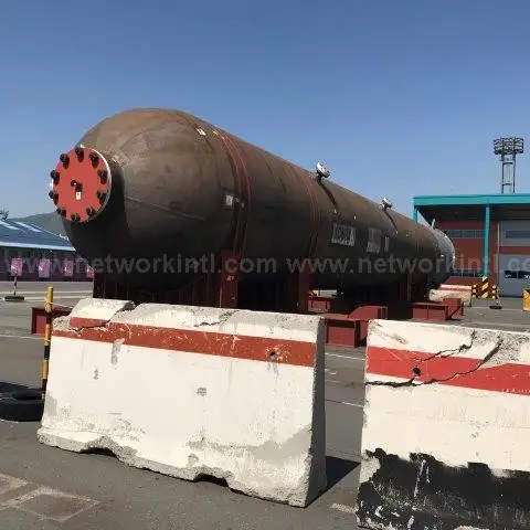 Hydrocracker Reactor, 12&#x27; ID X 56&#x2019; 7&#x201D;T-T (80&#x2019; L), 2755psig @ 850F