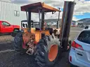 1985 International Harvester 684 Tractor with Flail Mower