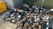 Pallets of Ram Hurst Spreaders/cutters/pumps