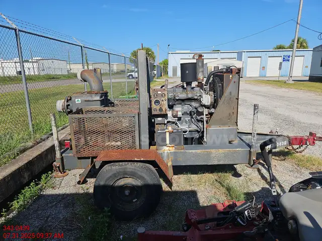 1994 John Deere Trash Pump 4039D