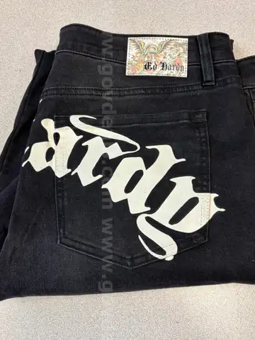 Ed Hardy - Black Denim Jeans