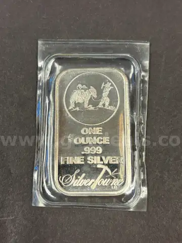 One SilverTowne 1oz .999 Silver Bar